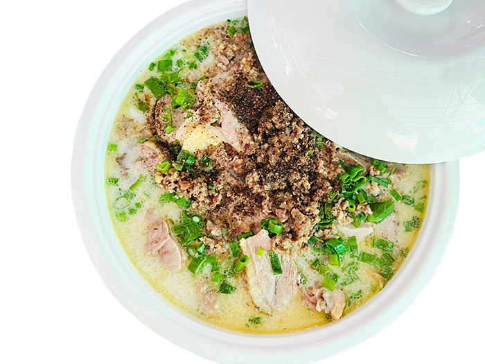 Bánh canh bột xắt vịt xiêm