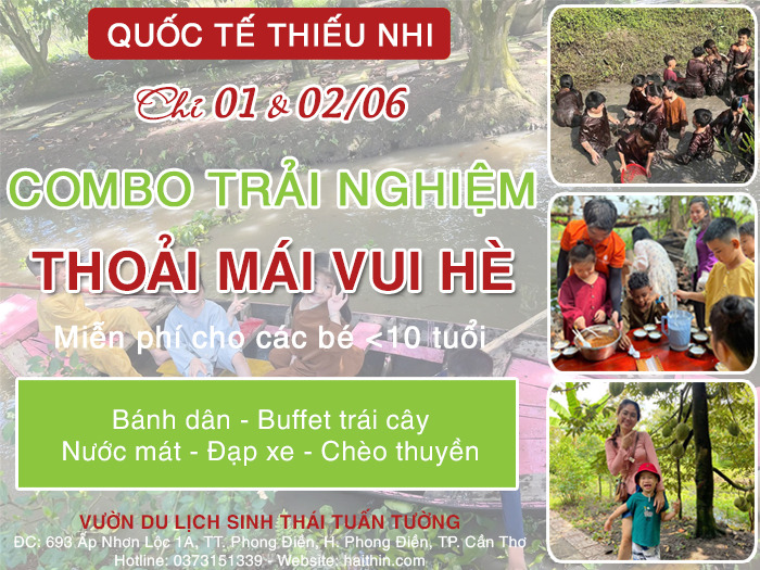 Combo trải nghiệm - thoải mái mùa hè